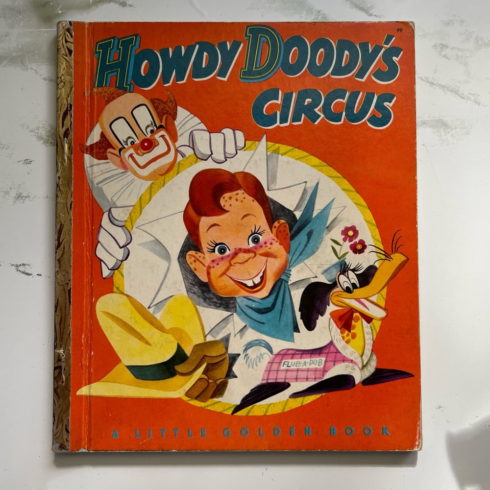 A Little Golden Book -  Howdy Doody's Circus